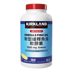 科克蘭 新型緩釋魚油軟膠囊 180粒