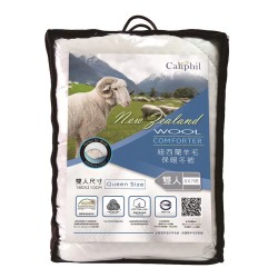 Caliphil 雙人紐西蘭羊毛被 180公分 X...
