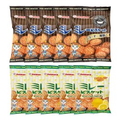野村 煎豆美樂園餅 咖啡風味 / 檸檬風味 70公克...