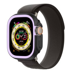 犀牛盾 Apple Watch Series 9/8/7 共用 45公厘 CrashGuard NX保護殼 + 4色飾條 粉/藍/紫/綠