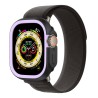 犀牛盾 Apple Watch Series 9/8/7 共用 45公厘 CrashGuard NX保護殼 + 4色飾條 粉/藍/紫/綠