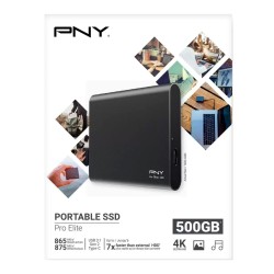 PNY 500GB 攜帶式固態硬碟 2入