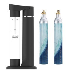 Levivo 氣泡水機組 含氣瓶 X 2入 + 水瓶...