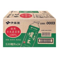 Ito-En 伊藤園 濃綠茶 530毫升 X 24瓶