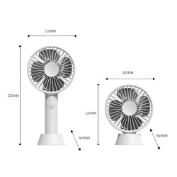 艾美特 USB手持充電風扇 2入組 (UD802)