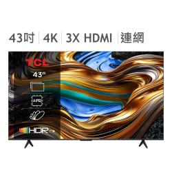 TCL 43吋 4K UHD Google TV...