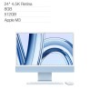 Apple iMac 24吋 搭配 M3 晶片 8 核心 CPU 10 核心 GPU 512GB SSD