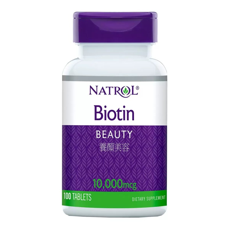 Natrol 納妥 生物素10,000微克(食品) 100錠