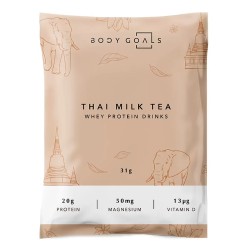 Body Goals 多效乳清蛋白飲組合 31公克 X 60入 (法式可可 / 英式奶茶 / 草莓牛奶 /木瓜牛奶 / 泰泰奶茶 / 黑糖奶茶)