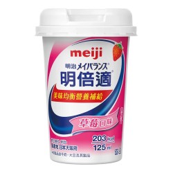 明治 明倍適營養補充杯 草莓口味 125毫升 X 36入