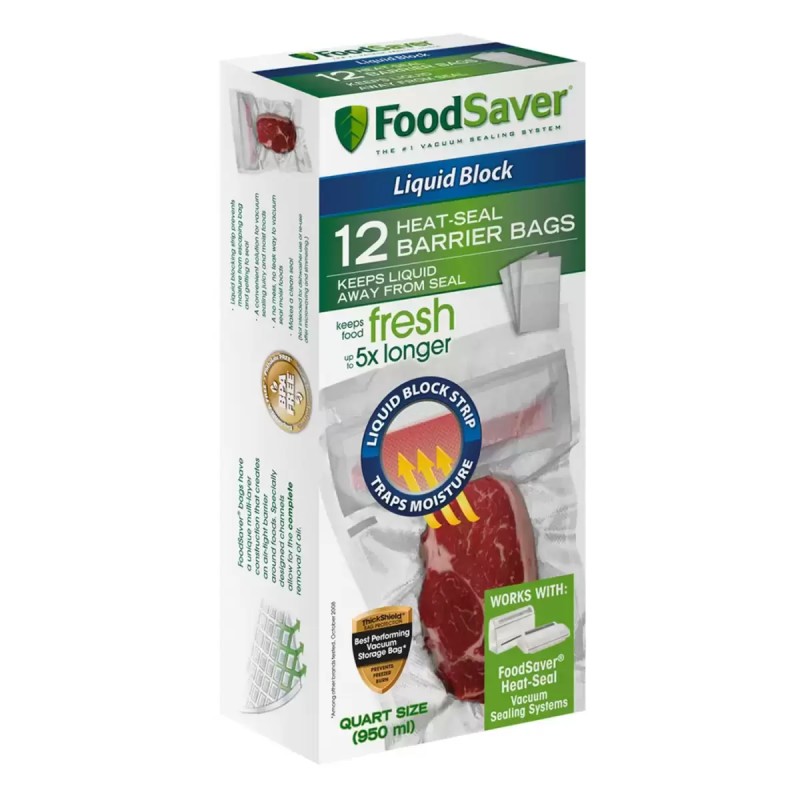 Foodsaver 真空汁液防滲袋 12入 X 2盒裝