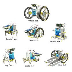Pro'sKit 寶工14合1太陽能變形機器人 附手鉗